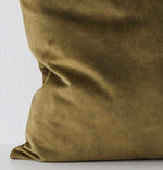 Load image into Gallery viewer, Weave Ava Velvet Fabric 50cm Cushion - Moss
