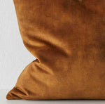 Load image into Gallery viewer, Weave Ava Velvet Fabric 50cm Cushion - Ochre
