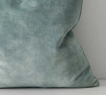 Load image into Gallery viewer, Weave Ava Velvet Fabric 50cm Cushion - Seagrass
