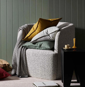 Weave Solano Cotton Throw Rug - Onyx