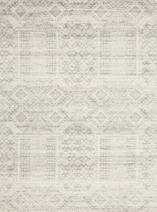 Zarah Power-Loomed Polypropylene Rug - Silver