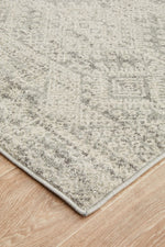 Load image into Gallery viewer, Zarah Power-Loomed Polypropylene Rug Runner - Silver
