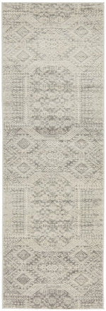 Load image into Gallery viewer, Zarah Power-Loomed Polypropylene Rug Runner - Silver
