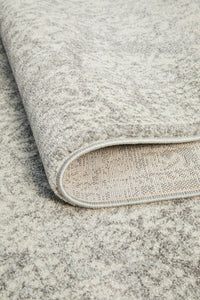 Zarina Power-Loomed Polypropylene Rug - Silver