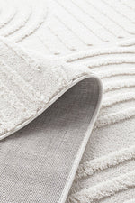Load image into Gallery viewer, Zoe Power-Loomed Polypropylene Rug - White

