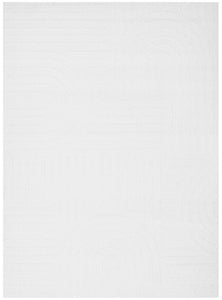 Zoe Power-Loomed Polypropylene Rug - White